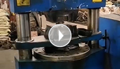 出廠8年的600噸鋼絲繩壓套機，辰力壓套機使用壽命長